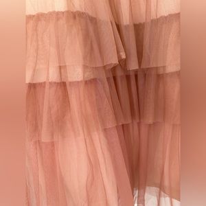 ASOS tiered tulle maxi skirt